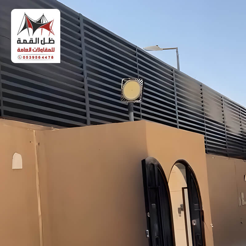ساتر حديد بجودة عالية بالرياض