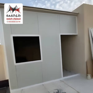 غرفة بعزل حراري مصنوعه من الساندوتش بانل