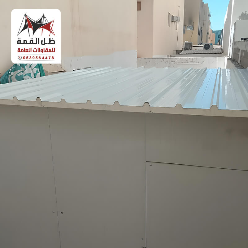 غرفة ساندوتش بانل بعزل حراري للملاحق في الرياض