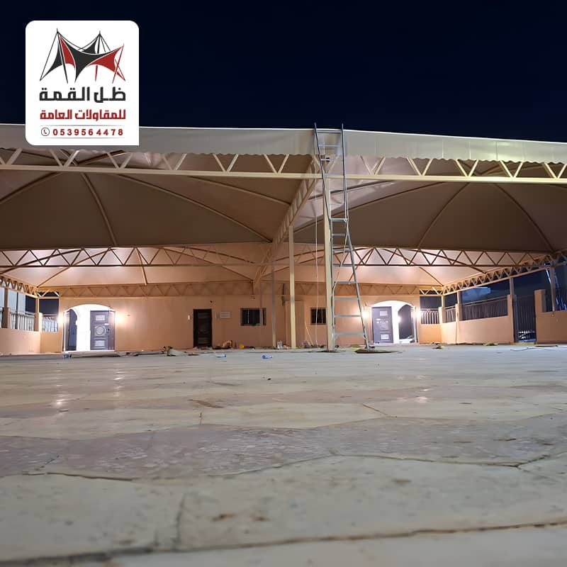تنفيذ مظلات مساجد