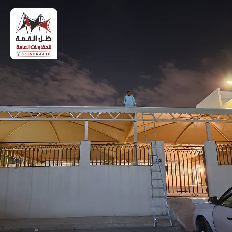 مظلات مساجد الرياض
