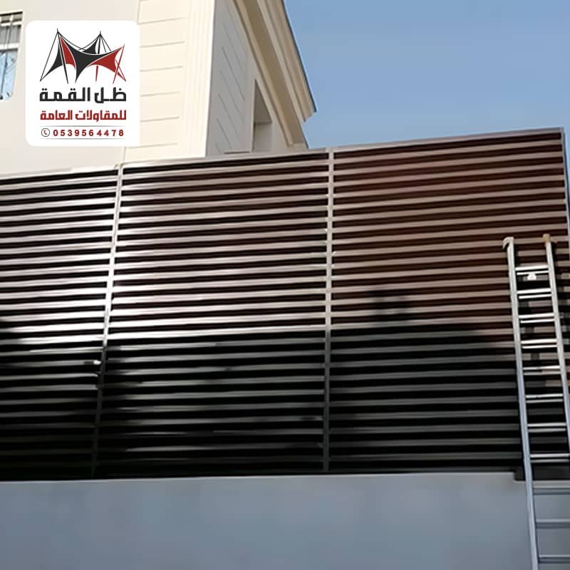 تركيب سواتر أحواش حديد الرياض