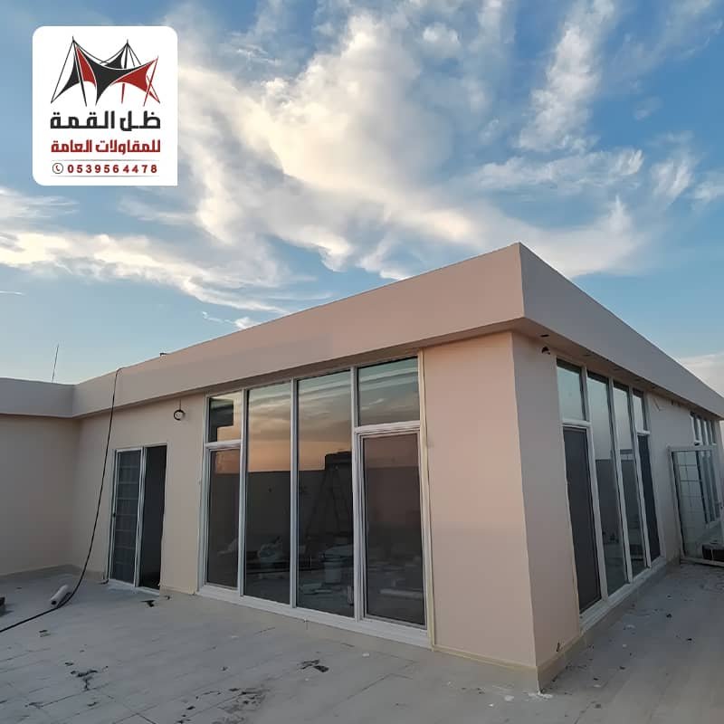 بناء ملاحق ساندوتش بانل للأسطح