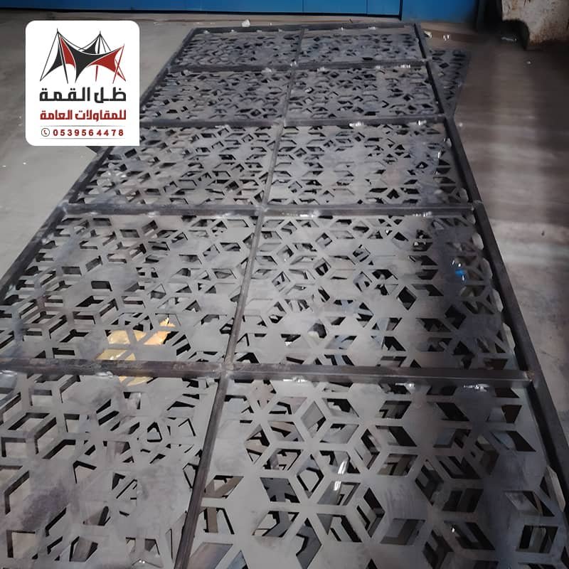 حداد واجهات قص ليزر