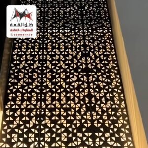 واجهات قص ليزر باضاءة ليلية