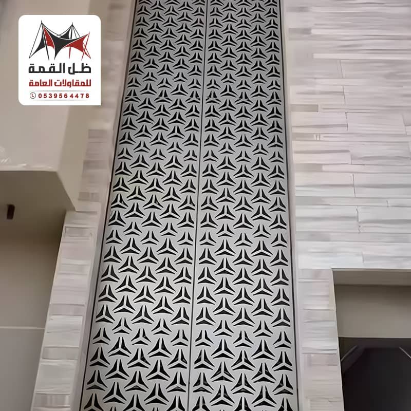 واجهة قص ليزر للمباني والفلل بالرياض