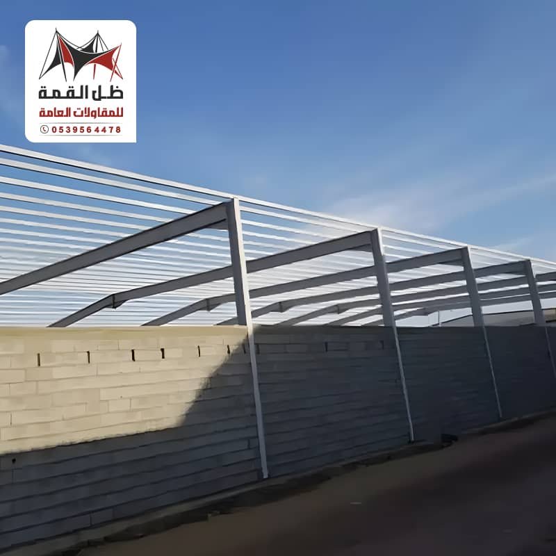 بناء هنجر حديد